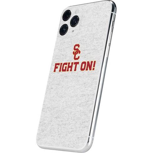 University of Southern California USC Fight On Grey iPhone 11 Pro Skin